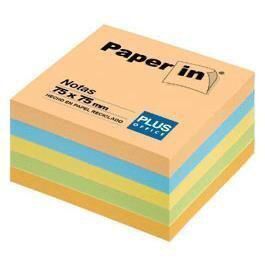 Blocs notas reposicionables Paper in colores pastel 300h ref. 30308