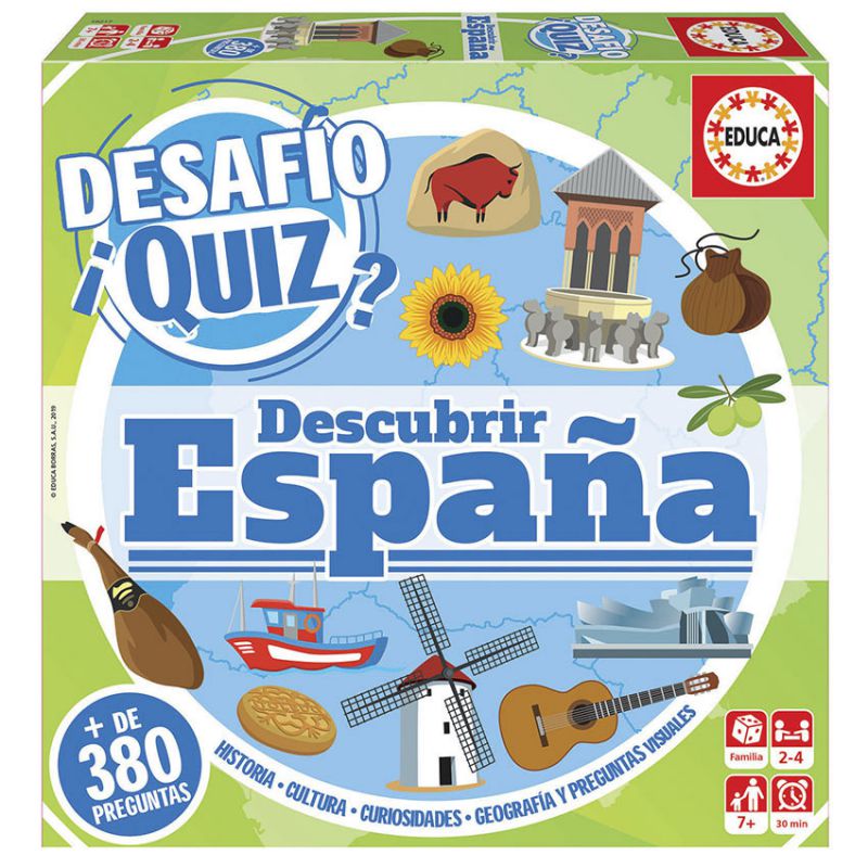 DESAFIO QUIZ - DESCUBRIR ESPAÑA