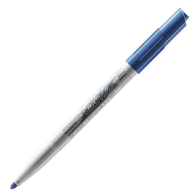 Rotulador pizarra Bic Velleda punta cónica azul ref. 174106