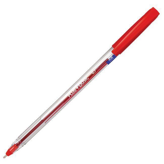 Bolígrafo Plus basic rojo