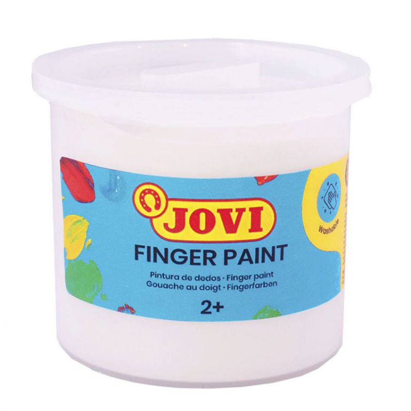 Pintura de dedos Jovi blanco 125 ml. ref. 56001