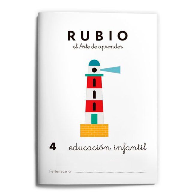 Cuaderno Rubio A5 Educación Infantil 4 El mar