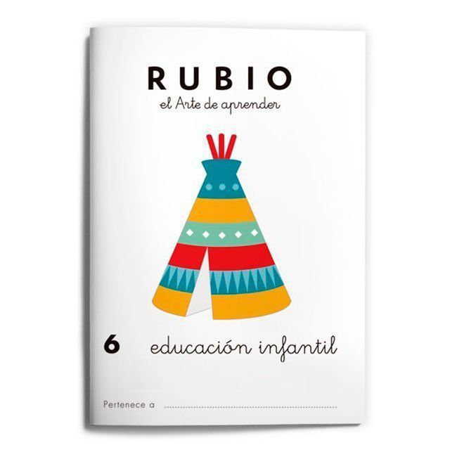 Cuaderno Rubio A5 Educación Infantil 6 Los Indios