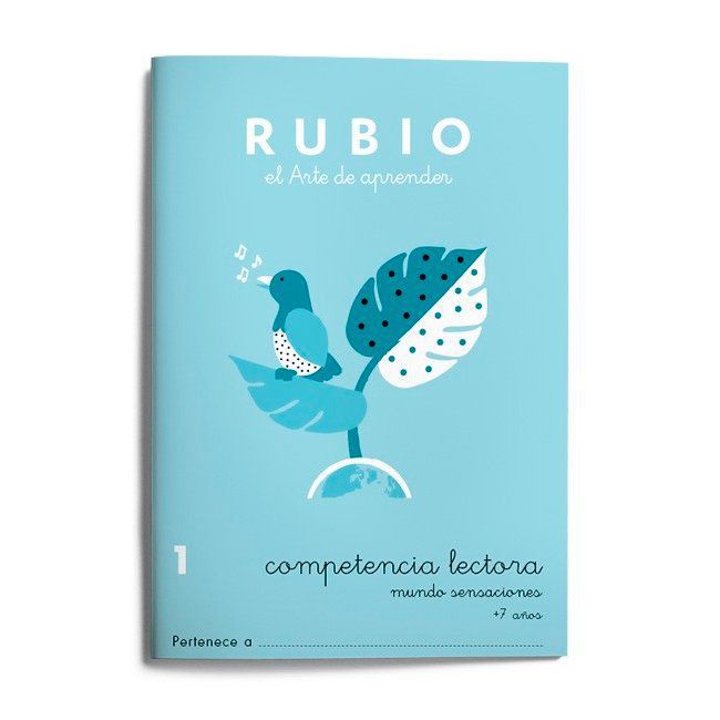 Cuaderno Rubio A5 Competencia Lectora 1 Mundo Sensaciones