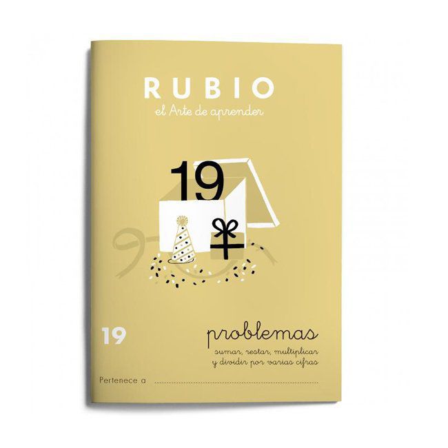 Cuaderno Rubio A5 Problemas 19