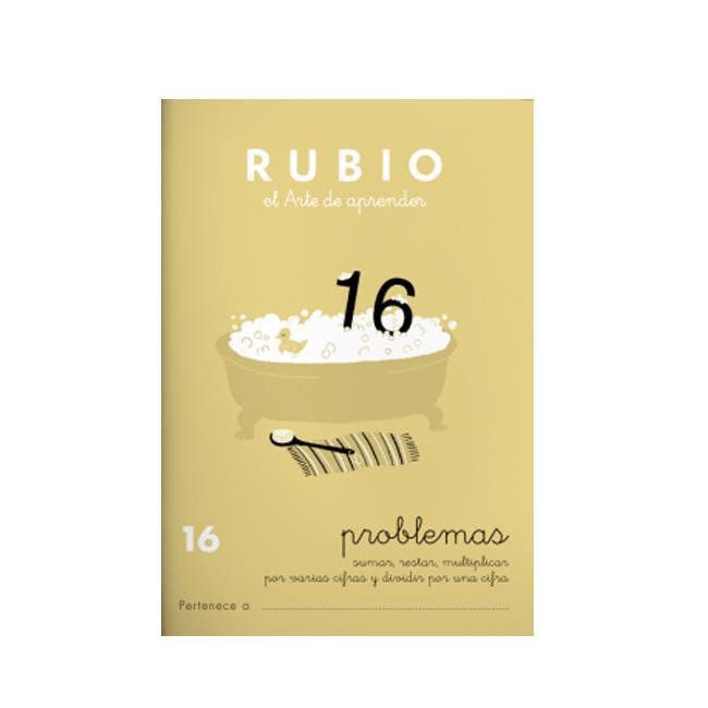 Cuaderno Rubio A5 Problemas 16