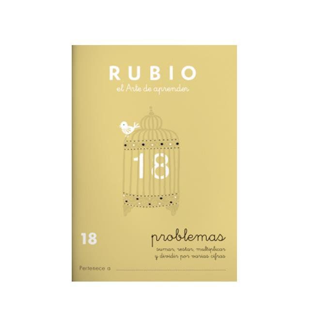 Cuaderno Rubio A5 Problemas 18