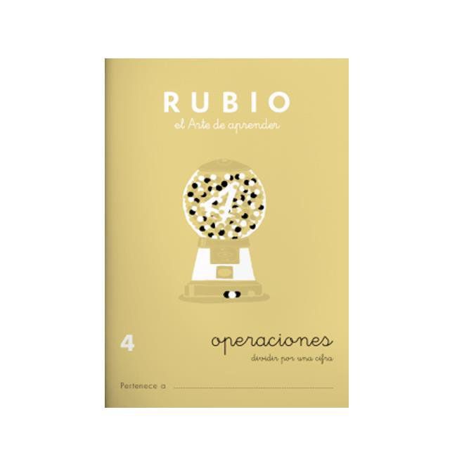 Cuaderno Rubio A5 Problemas 4