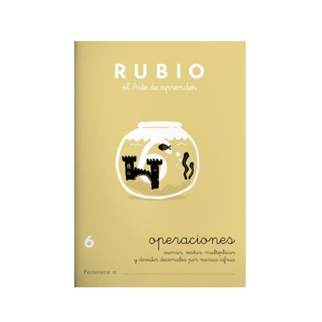 Cuaderno Rubio A5 Problemas 6